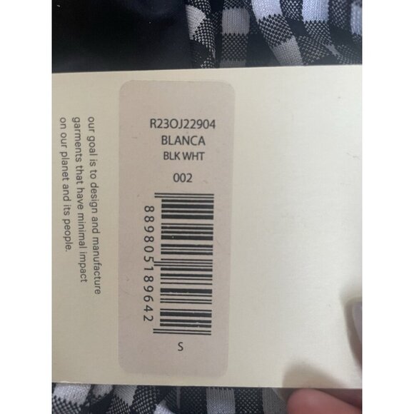 NWT Mara Hoffman Blanca Halter One-Piece Swimsuit Black cutout sides small - Picture 8 of 11